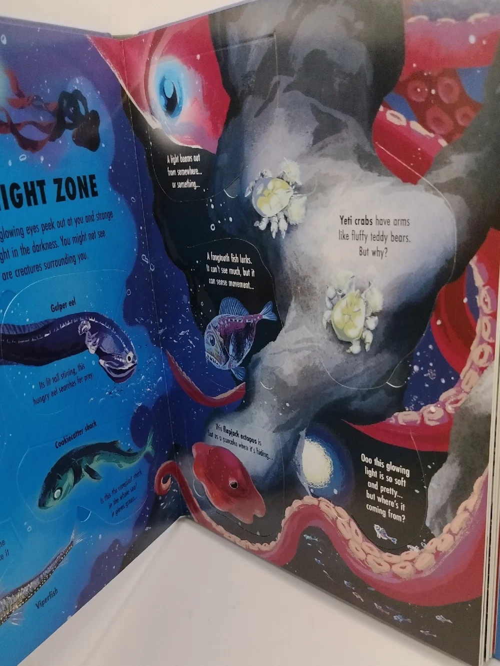 Extreme Planet: The Deep A Lift A Flap Book About Ocean Creatures NEW